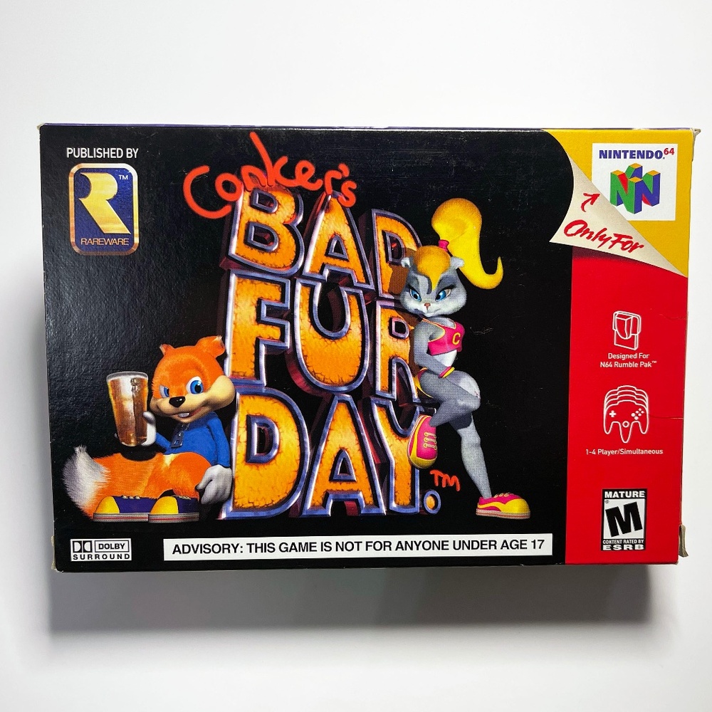 *SOLD* Conker's Bad Fur Day
